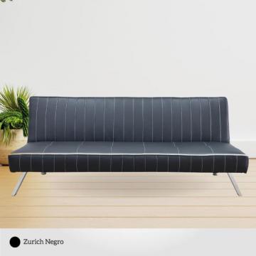 (KISS) SOFA CAMA ZURICH  PVC NEGRO