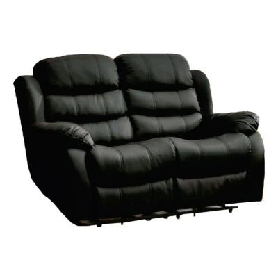 1908(XR 9013) RECLINABLE BEVERLY NEGRO 2 CUERPOS