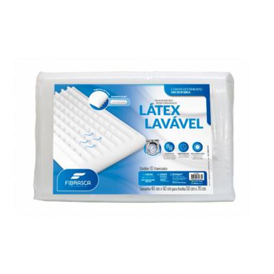ALMOHADA LATEX LAVABLE 60X40