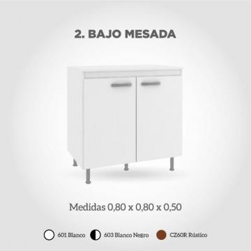 BAJO MESADA  DUPLO BLANCO