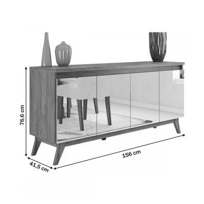 BUFFET GLAMOUR C/ESPEJOS  MIEL(2-B)