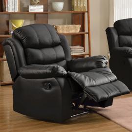 BUTACA RECLINABLE 1 CUERPO BEVERLY NEGRO
