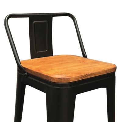 BUTACA TOLIX ASIENTO DE MADERA***