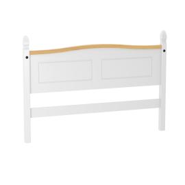RESPALDO 2 PLAZAS BLANCO LINEA MEXICANA