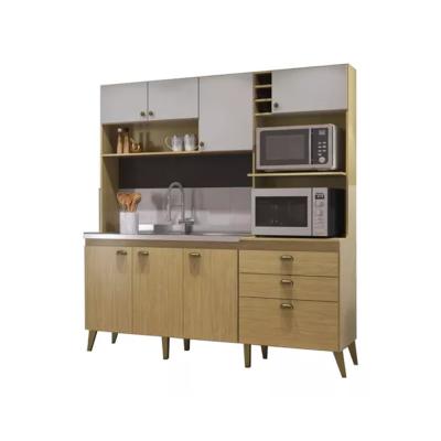 COCINA COMPACTA DONNA COLOR BEIGE)