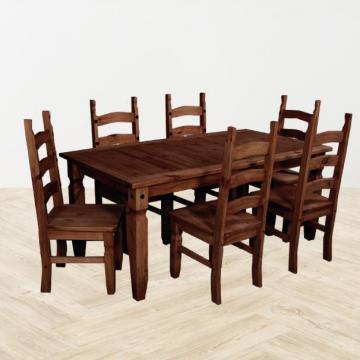 COMEDOR 6 SILLAS ELLIOTIS (3 BULTOS)