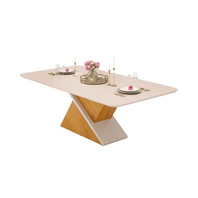COMEDOR ZAFIRA 8 SILLAS 19905.8224 MESA blanca