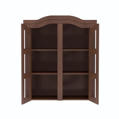 (E1549/1514)CRISTALERA 4 PUERTAS 2 CAJONES LINEA MEXICANA