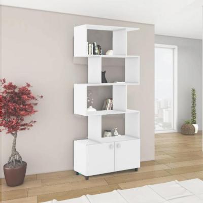 ESTANTERIA CON 2 PUERTAS BLANCO