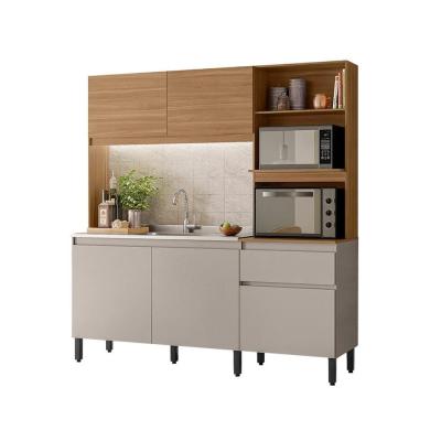 KIT DE COCINA AMARANTO  5P 1C.-ALMENDRA/NUDE(2b)