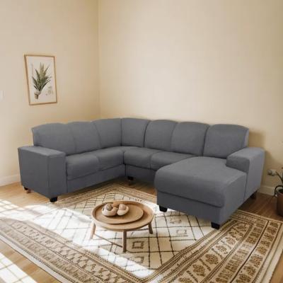 LIVING CHAISE  LEBLON  GRIS PLATA