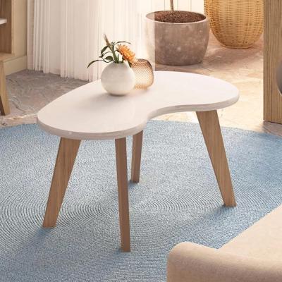 MESA DE CENTRO ORGANICA OFF WHITE