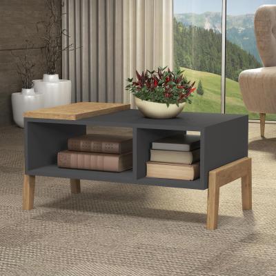 MESA DE LIVING PATAS MADERA LINEA RETRO