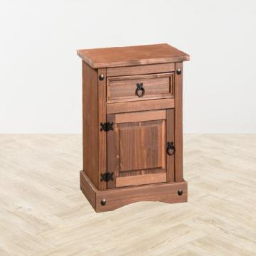 (E880) MESA DE LUZ 1 PTA Y 1 CAJON