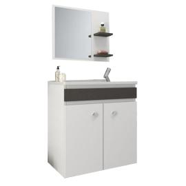 MUEBLE DE BAÑO PALERMO 55 S/PATAS BL/OXXI (3 BULT)