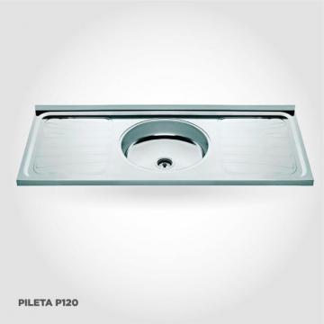 PILA INOXIDABLE 120 CM