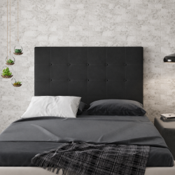 RESPALDO IMPERIAL 2 PLAZAS NEGRO