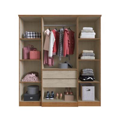 ROPERO MIAMI 4 PTAS. 2 CAJ. NOGUEIRA/WHITE(ESP.