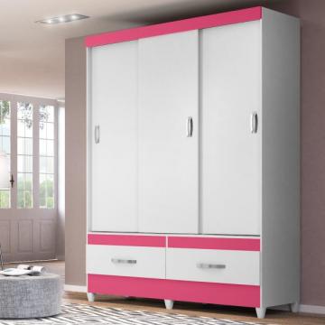 ROPERO NEW SUECIA BL/ROSA (FLEX)