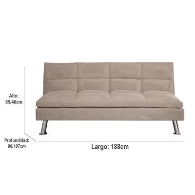 1133-CATHERINE SOFA CAMA JOY GRIS