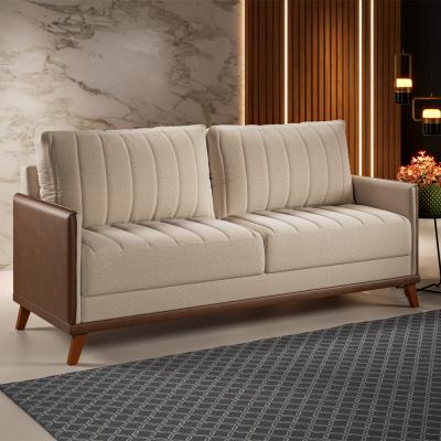 SOFA CONCEPT 3C LINHO/BRONZE