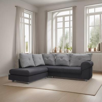 SOFA ESQUINERO MONTEVIDEO GRIS (2B)